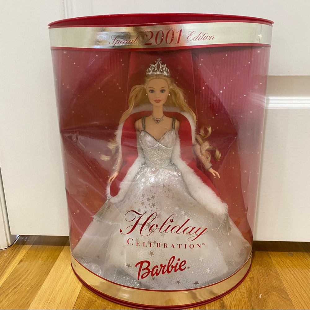 2001 Holiday Celebration Barbie NIB